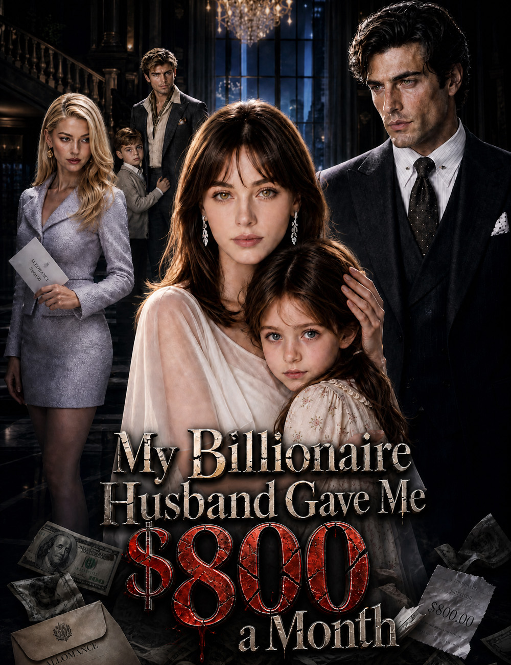 My Billionaire Husband Gave Me $800 a Month